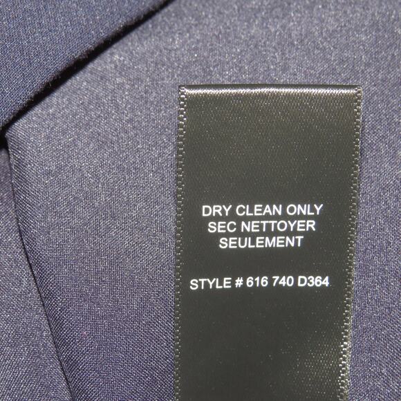 Rebecca Taylor Navy Blue Classic Sleeveless Suit Sheath Dress - Picture 11 of 11